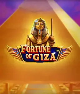 Step into the mystical world of the Fortune of Giza game by Pragmatic Play, featuring a majestic depiction of a Pharaoh before the iconic pyramid backdrop. This graphic portrays the glory of Egyptian heritage, perfect for those interested in ancient civilizations, providing a fascinating escape.